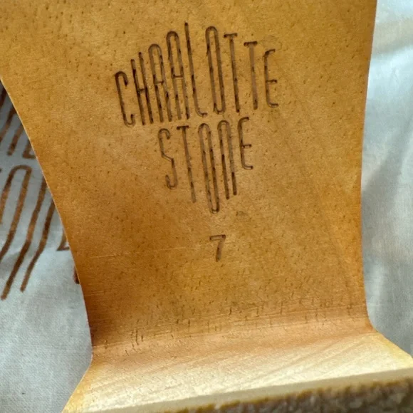 Charlotte Stone Martino Leather Clogs size 7 - Picture 7 of 8